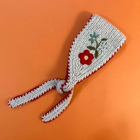 RKO_Floral Headband (BEIGE) / 3-5years