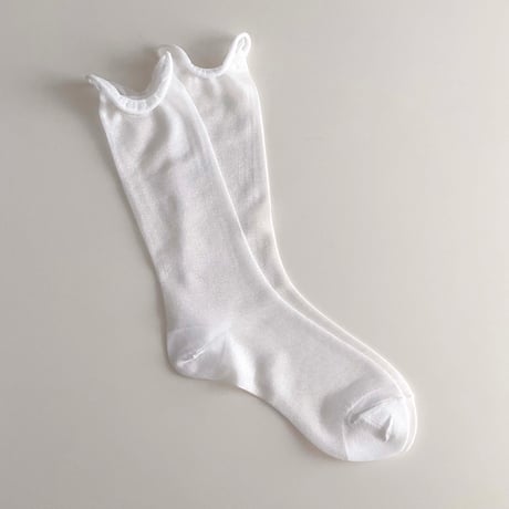 2e CHESTS×MARCOMONDE_SHEER LADYS socks (Pink,White)