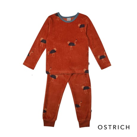 Ba*Ba kidswear_Pajama (PENCILS/OSTRICH) / 104,110cm