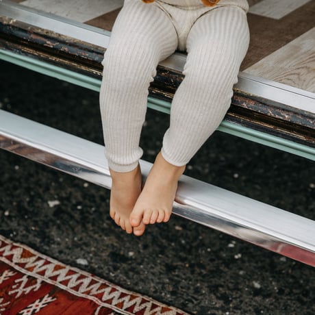 SILLY Silas Hippy Footless Collection_Cream Blend