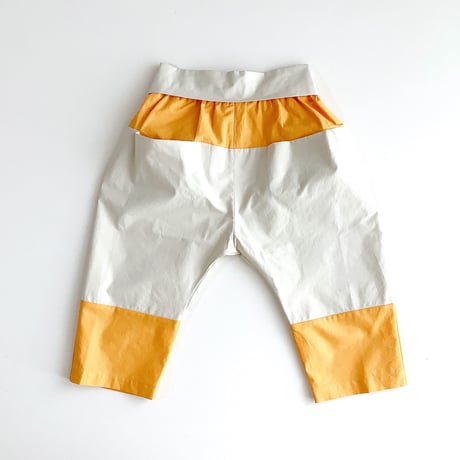 NAMUUU_KANGAROO POCKET PANTS(HAWAIIAN ORANGE) / 2-3years