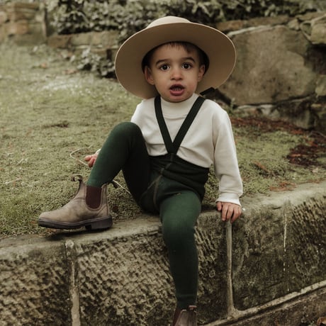SILLY Silas Footless Collection_Dark Forest Green