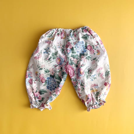 flower tops&pants outfit