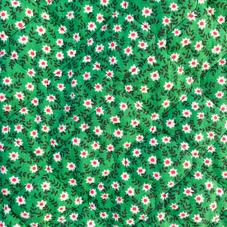 flower quilted dress