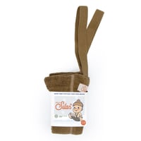 SILLY Silas Teddy Warmy Footless Collection_Acorn Brown