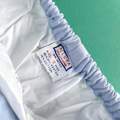 embroidery shirts&pants set (dead stock) /12months