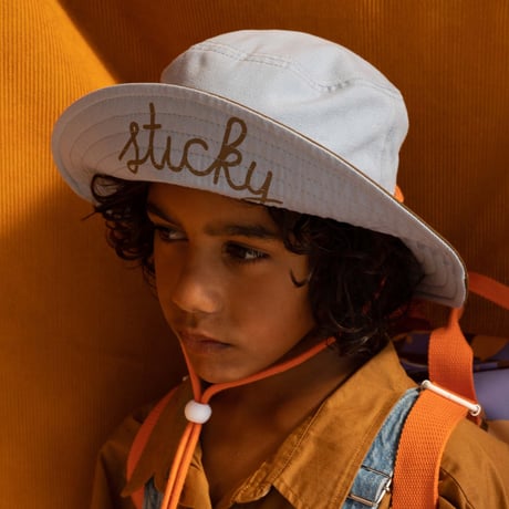 Sticky Lemon_sun hat (blooming purple)