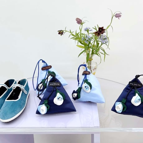 The Cozy Nook_Flower Coin Bag (Sky Blue)