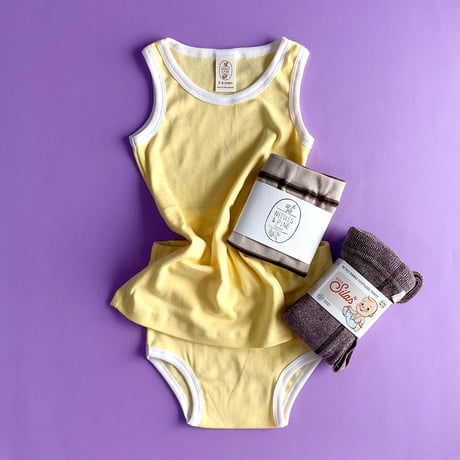Needles & Pine Studio_Unders (Cream&Almond Melange) / 1-2years