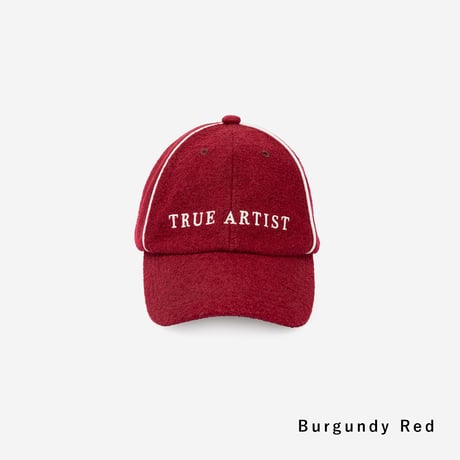 TRUE ARTIST_Cap (Peat Black,Ivory White,Blue Block,Burgundy Red) / 54,58cm