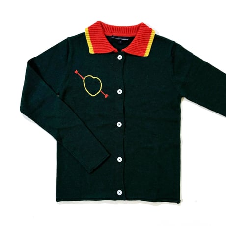 LIGNE NOIRE E._SHIRT (PINK,DARK GREEN) / 6years・120cm