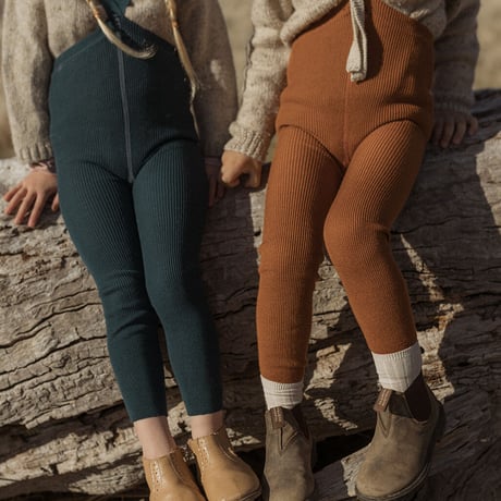 SILLY Silas Wooly Warmy Footless Collection_Ginger