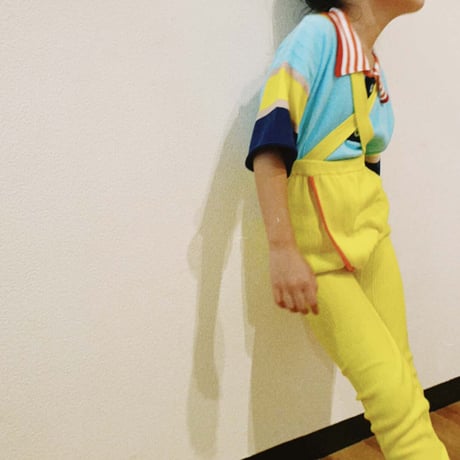 LIGNE NOIRE ENFANTS_ RELAX LEGGING (Yellow/Grey Melange) / 4years