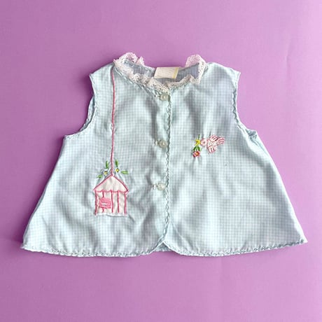 embroidery tops (dead stock) / 3months