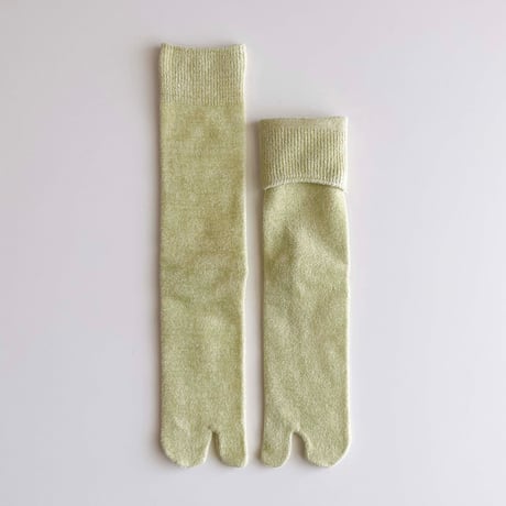 2e CHESTS×MARCOMONDE_MOLE FUR TABI socks (L.Beige,Greige)