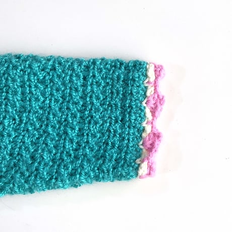 crochet cadigan (dead stock)
