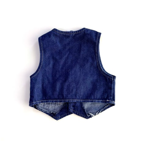 denim vest / 18months