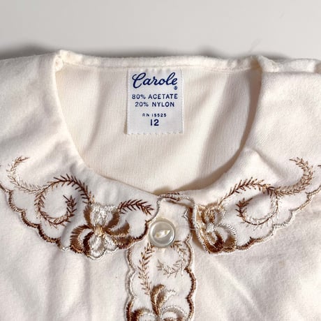 70s pajama set (dead stock) / 12years