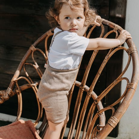 SILLY Silas Shorty Tights Collection_Peanut Blend