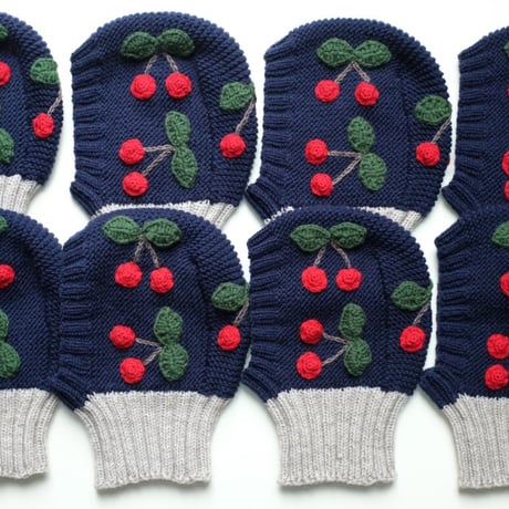 RKO_Cherry Helmet (GREY/NAVY) / 6-12months