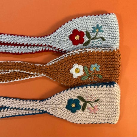 RKO_Floral Headband (BEIGE) / 3-5years