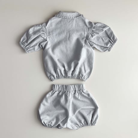 Eshvikids_LINEN SET (GREY/PINK) / 18-24months,3,4years