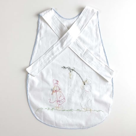 embroidery apron
