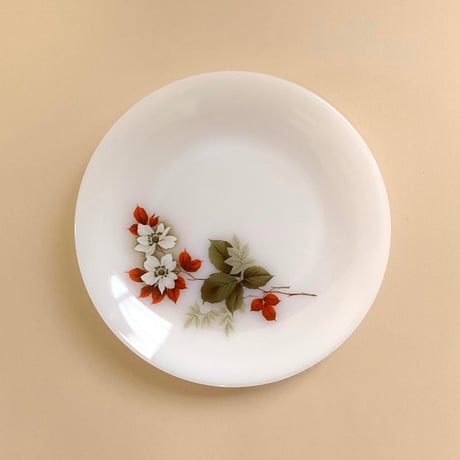 arcopal FRANCE flower plate