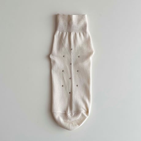 2e CHESTS×MARCOMONDE_STONE SHORT socks (Green,Pink,White)