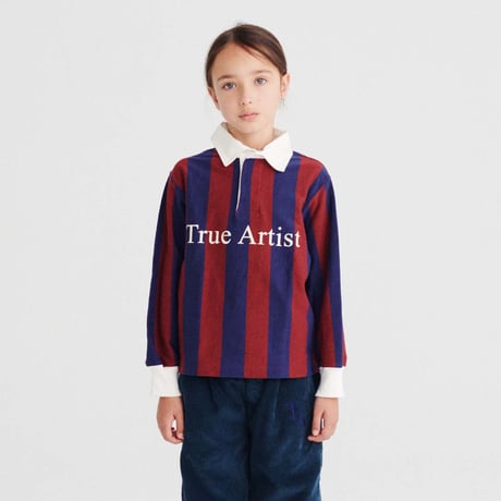TRUE ARTIST_Polo T-shirt (Lapis Blue) / 4-5,6-7years