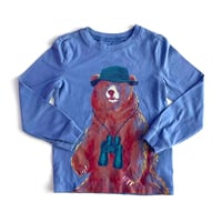 bear print tops / 5years