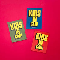 KIDS IN CAR! (車用マグネット)