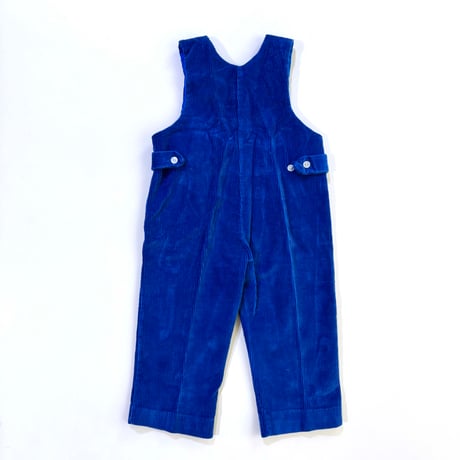 70s corduroy overalls (Blue,Brown) / 4years