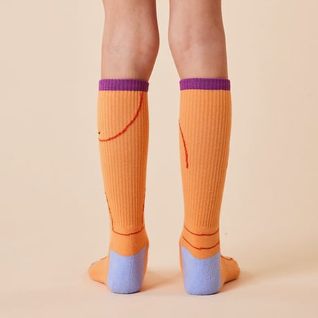 Sticky Lemon_socks (gravel orange) / 17.1-19.1cm
