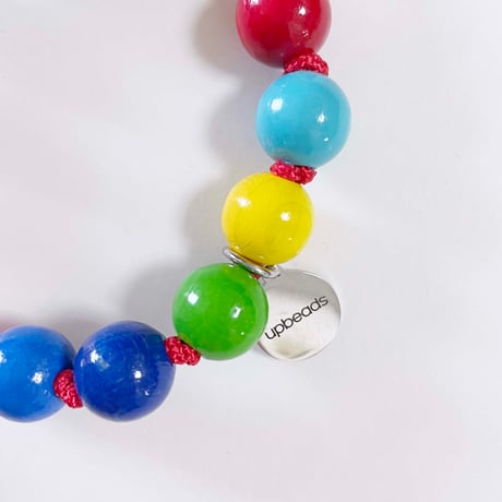 UPBEADS MINI (22cm)_WHITE/HAPPY/VANILLA BEAN/VERY PERRY/MOSSY
