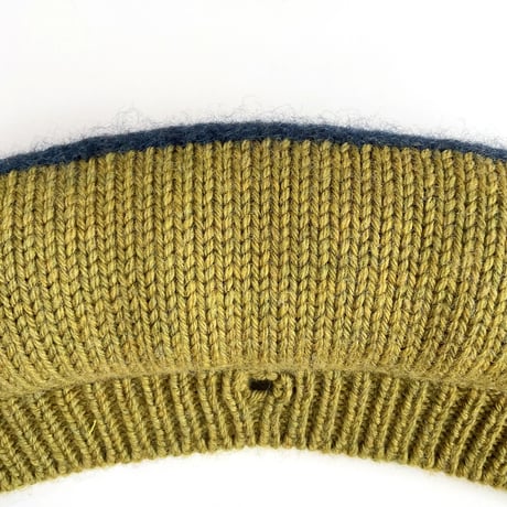 NAMUUU_PUFF COLLAR (Oat/Olive) / 2-7years