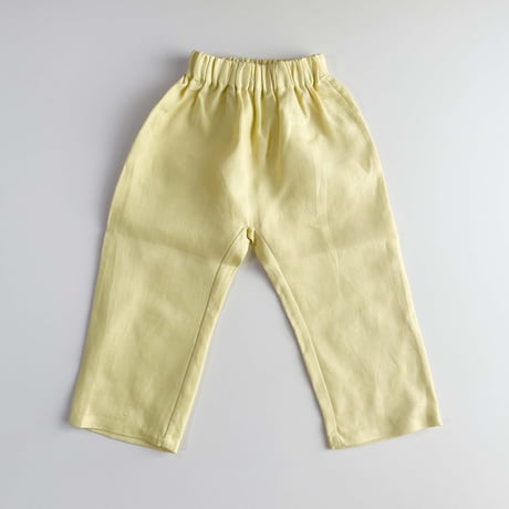 Eshvikids_LINEN SET (GREY/PINK/YELLOW) / 3,4years