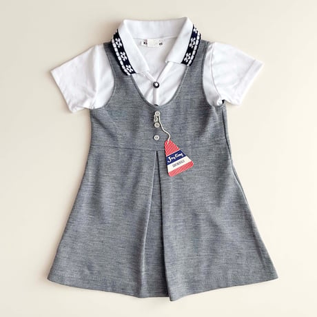 70s grey dress (dead stock) / 5years