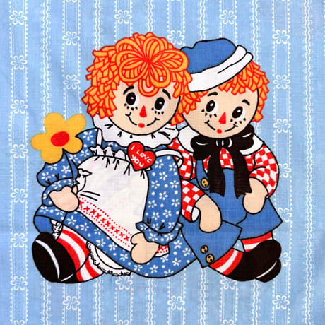 Raggedy Ann & Andy fabric