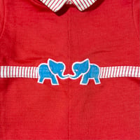 Carter's elephant romper / 18months