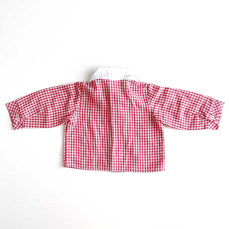 plaid blouse