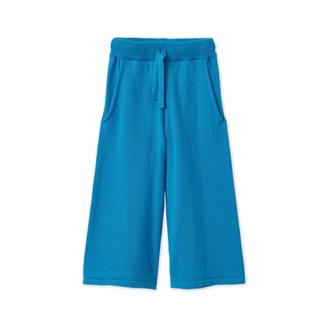 Vild-House of Little_WIDE LEG TROUSERS (ARCHIPELAGO BLUE/DARK OCHRE) / 2-3,3-4,4-5,5-6years