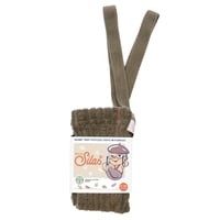 SILLY Silas Granny Teddy Warmy Footless Collection_Seaweed Brown