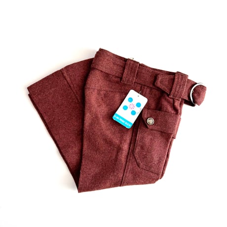 70s flare pants (dead stock) / 4years