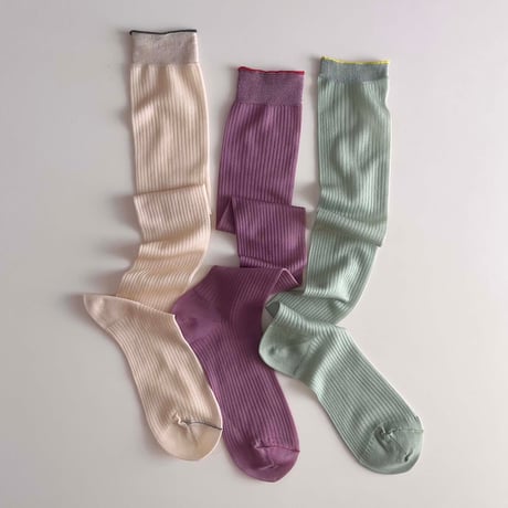 2e CHESTS×MARCOMONDE_LADYS socks (L.Green)