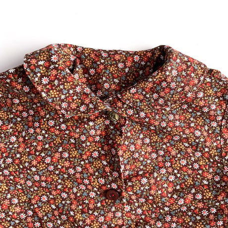70s flower blouse (dead stock)
