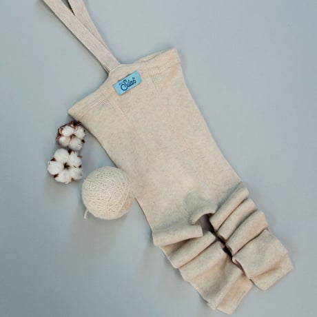 SILLY Silas Wooly Warmy Footless Collection_Cream Blend