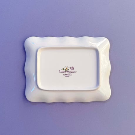 violet plate