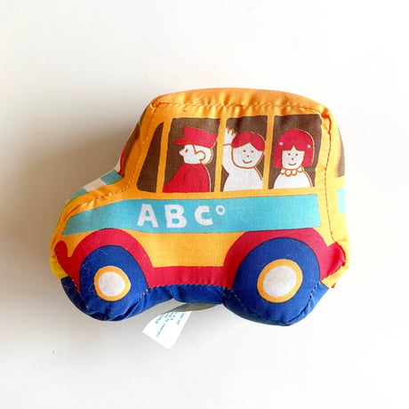 ABC soft toy car