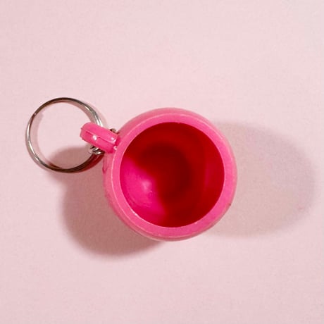 pink key chain